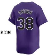 Victor Vodnik Youth Colorado Rockies Purple Limited Alternate Jersey