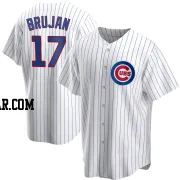 Vidal Brujan Youth Chicago Cubs White Replica Home Jersey