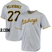 Vince Velasquez Youth Pittsburgh Pirates Gray Replica Road Jersey