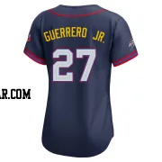 Vladimir Guerrero Jr. Women's Toronto Blue Jays Navy Limited American League 2025 All-Star Edition Jersey