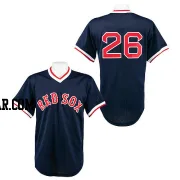 Wade Boggs Men's Boston Red Sox Navy Blue Authentic 1991 Throwback Jersey