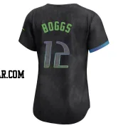 Wade Boggs Women's Tampa Bay Rays Charcoal Limited 2024 City Connect Jersey