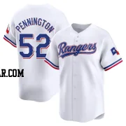Walter Pennington Youth Texas Rangers White Limited Home Jersey