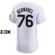 Warming Bernabel Men's Colorado Rockies White Elite Home Jersey