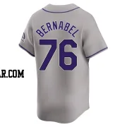 Warming Bernabel Youth Colorado Rockies Gray Limited Road Jersey