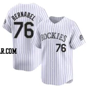 Warming Bernabel Youth Colorado Rockies White Limited Home Jersey