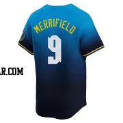 Whit Merrifield Men's Philadelphia Phillies Blue Limited 2024 City Connect Jersey