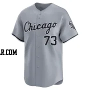 Wikelman Gonzalez Men's Chicago White Sox Gray Limited Road Jersey