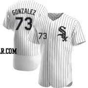 Wikelman Gonzalez Men's Chicago White Sox White Authentic Home Jersey