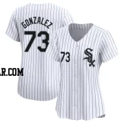 Wikelman Gonzalez Women's Chicago White Sox White Limited Home Jersey