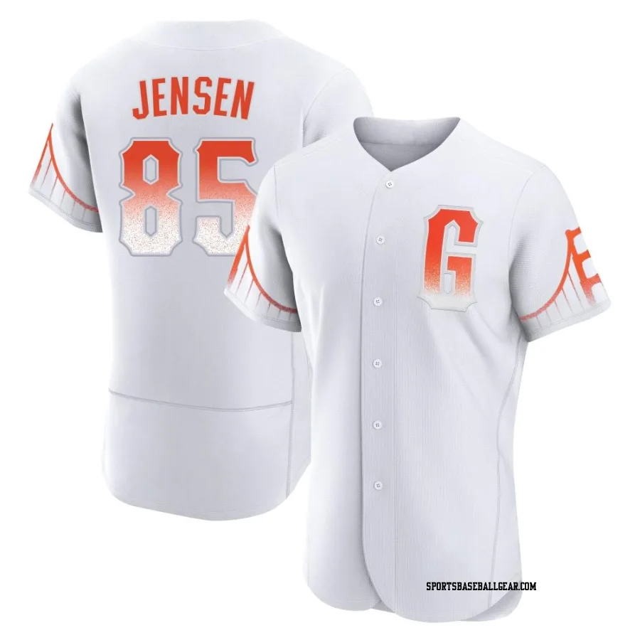 Wil Jensen Men's San Francisco Giants White Authentic 2021 City Connect Jersey