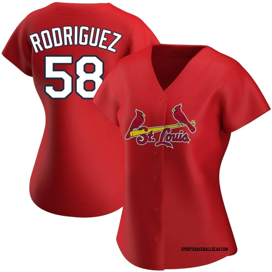 Wilking Rodriguez Women's St. Louis Cardinals Red Replica Alternate Jersey