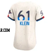 Will Klein Women's Los Angeles Dodgers Cream Limited 2024 City Connect World Series Champions Jersey