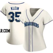 Will Klein Women's Seattle Mariners Cream Authentic Alternate Jersey