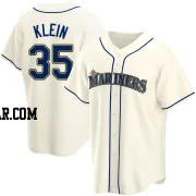 Will Klein Youth Seattle Mariners Cream Replica Alternate Jersey