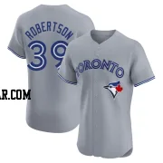 Will Robertson Men's Toronto Blue Jays Gray Elite Road Jersey
