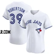 Will Robertson Men's Toronto Blue Jays White Elite Home Jersey