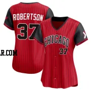 Will Robertson Women's Chicago White Sox Red/Black Limited 2025 City Connect Jersey