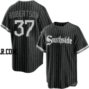 Will Robertson Youth Chicago White Sox Black Replica 2021 City Connect Jersey