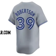 Will Robertson Youth Toronto Blue Jays Gray Limited Away Jersey