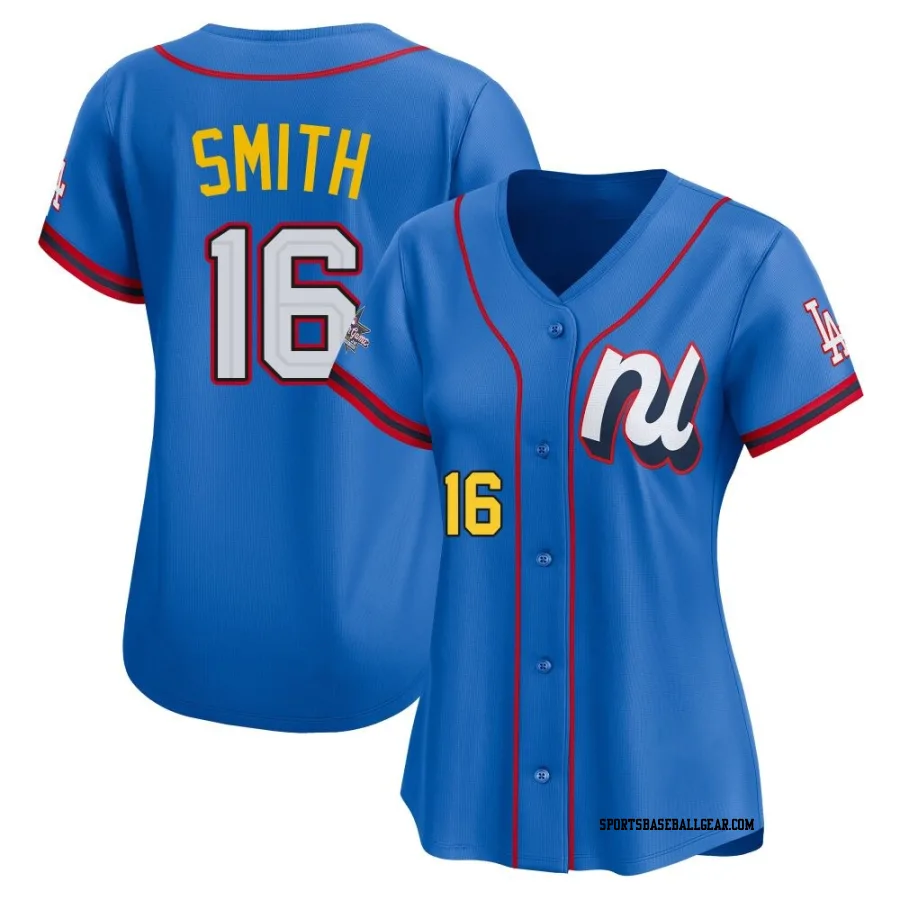 Will Smith Women's Los Angeles Dodgers Blue Limited National League 2025 All-Star Edition Jersey