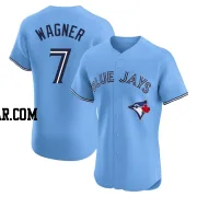 Will Wagner Men's Toronto Blue Jays Blue Elite Powder Alternate Jersey