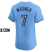 Will Wagner Men's Toronto Blue Jays Blue Elite Powder Alternate Jersey