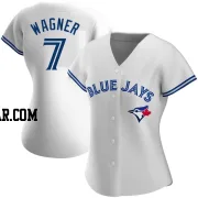 Will Wagner Women's Toronto Blue Jays White Replica Home Jersey