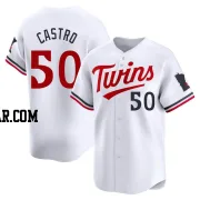 Willi Castro Men's Minnesota Twins White Limited Home Jersey