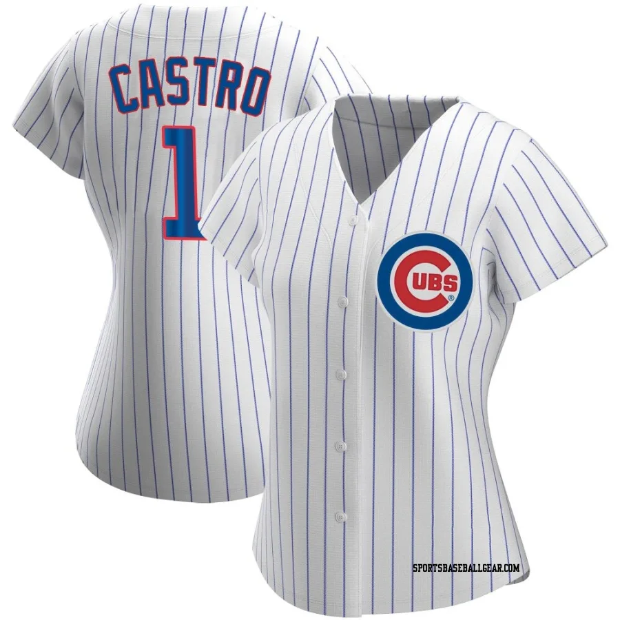 Willi Castro Women's Chicago Cubs White Authentic Home Jersey