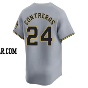 William Contreras Youth Milwaukee Brewers Gray Limited Away Jersey
