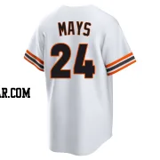 Willie Mays Youth San Francisco Giants White Limited Throwback Cooperstown Collection Jersey