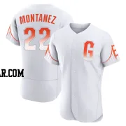 Willie Montanez Men's San Francisco Giants White Authentic 2021 City Connect Jersey