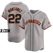 Willie Montanez Youth San Francisco Giants Gray Limited Away Jersey