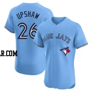 Willie Upshaw Men's Toronto Blue Jays Blue Elite Powder Alternate Jersey