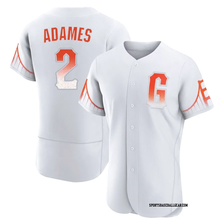 Willy Adames Men's San Francisco Giants White Authentic 2021 City Connect Jersey