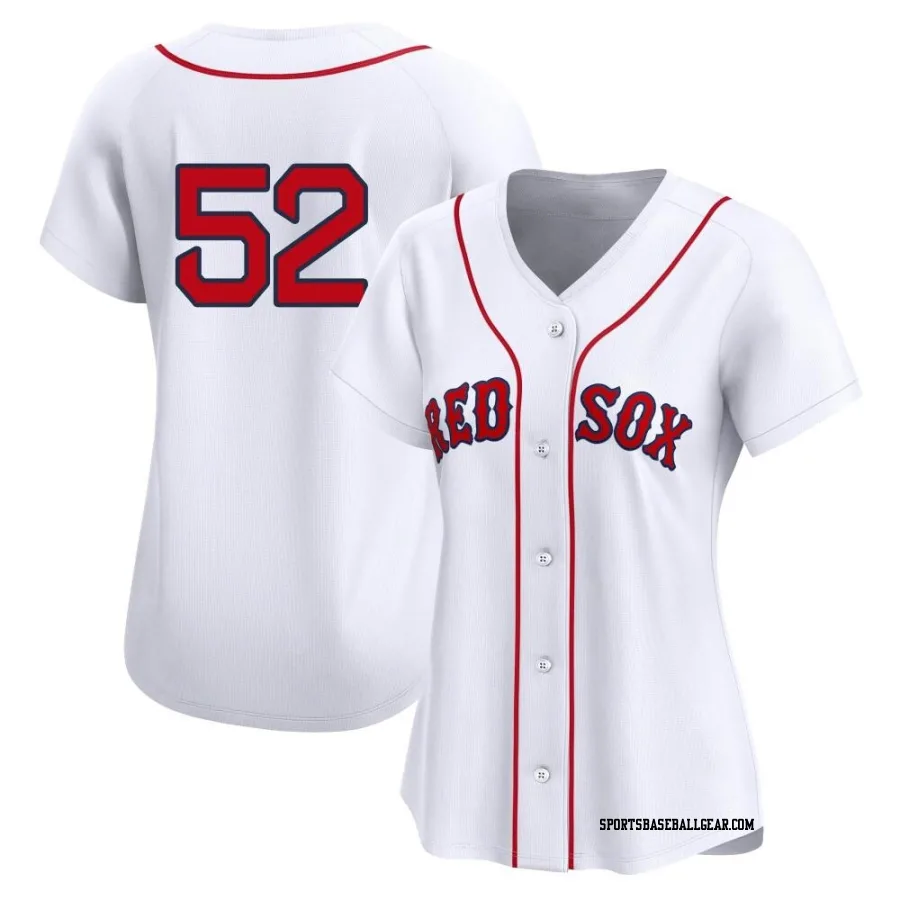 Wilyer Abreu Women's Boston Red Sox White Limited 2nd Home Jersey