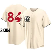 Winston Santos Youth Texas Rangers Cream Replica 2023 City Connect Jersey