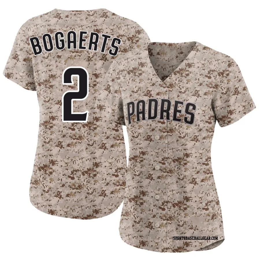 Xander Bogaerts Women's San Diego Padres Camo Limited 2nd Alternate Jersey