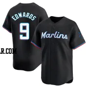 Xavier Edwards Men's Miami Marlins Black Limited Alternate Jersey
