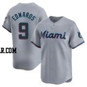 Xavier Edwards Men's Miami Marlins Gray Limited Road Jersey