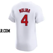 Yadier Molina Men's St. Louis Cardinals White Elite Home Jersey