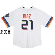 Yainer Diaz Toddler Houston Astros White Limited 2025 City Connect Jersey