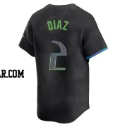 Yandy Diaz Youth Tampa Bay Rays Charcoal Limited 2024 City Connect Jersey