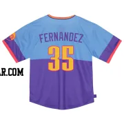 Yanquiel Fernandez Toddler Colorado Rockies Purple/Light Limited Blue 2025 City Connect Jersey