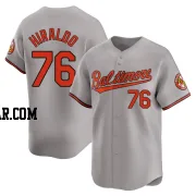 Yaramil Hiraldo Youth Baltimore Orioles Gray Limited Road Jersey