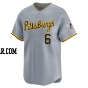 Yasmani Grandal Men's Pittsburgh Pirates Gray Limited Away Jersey