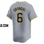 Yasmani Grandal Youth Pittsburgh Pirates Gray Limited Away Jersey