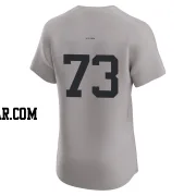 Yerry De Los Santos Men's New York Yankees Gray Elite Yerry De los Santos Road Jersey