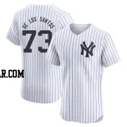 Yerry De Los Santos Men's New York Yankees White Elite Yerry De los Santos Home Jersey